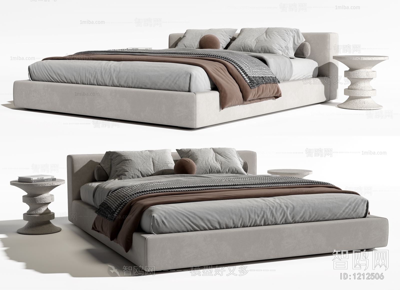 Modern Double Bed