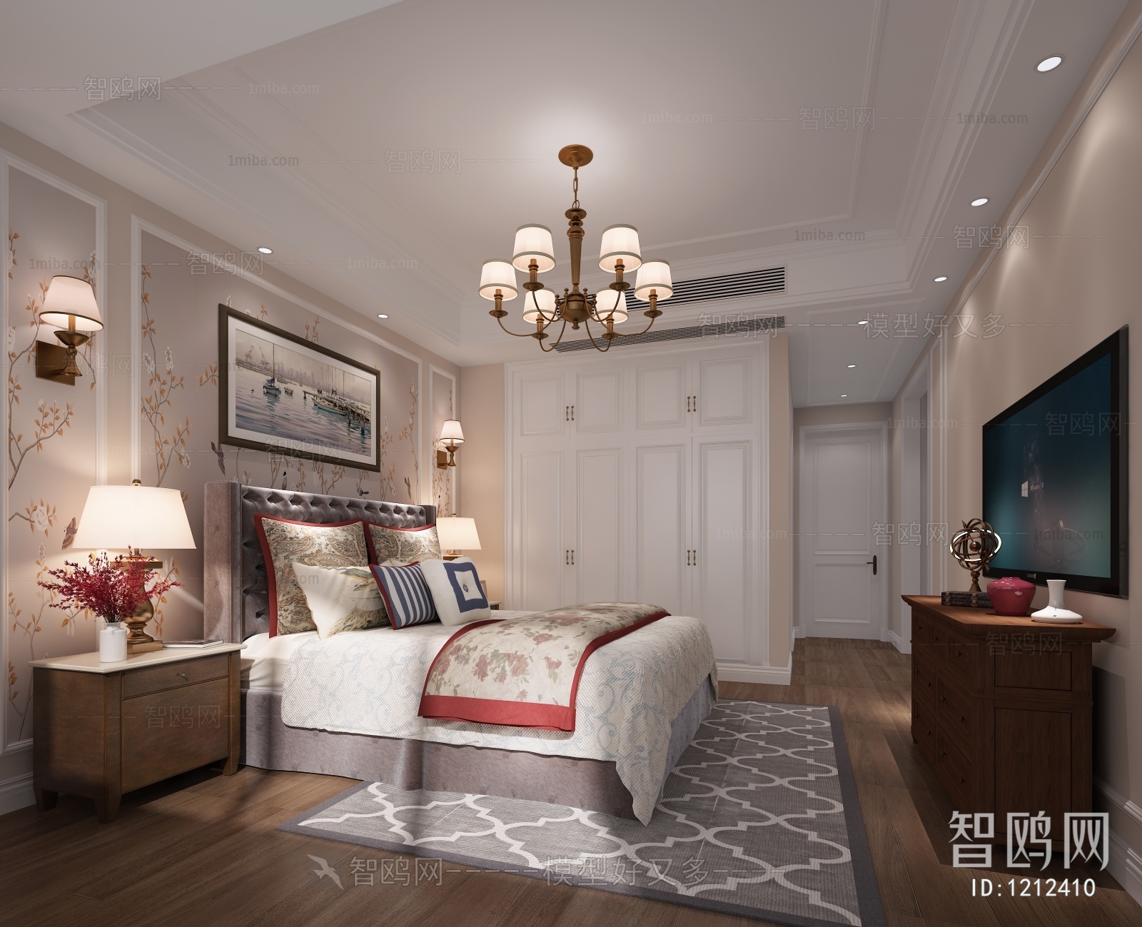 American Style Bedroom