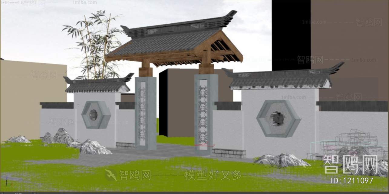 New Chinese Style Building Component