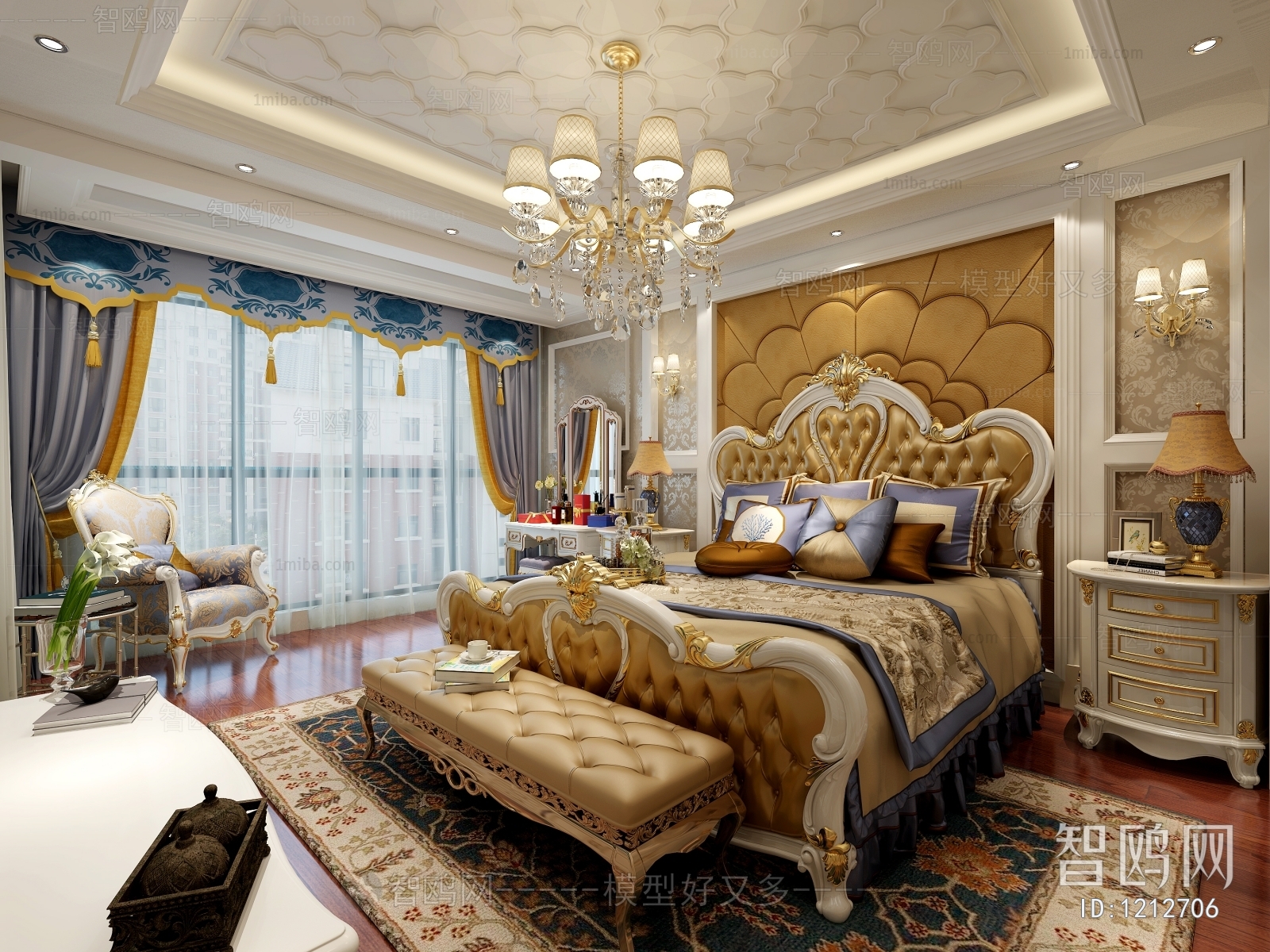 European Style Bedroom