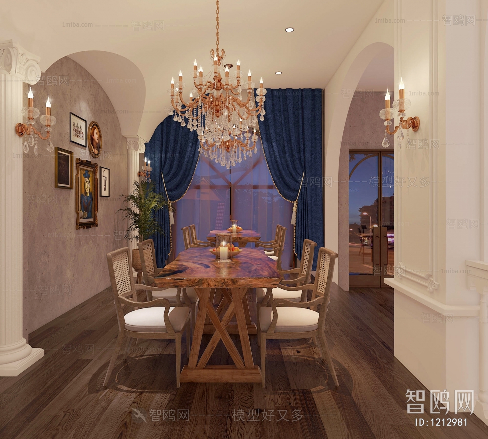 French Style Dining Room