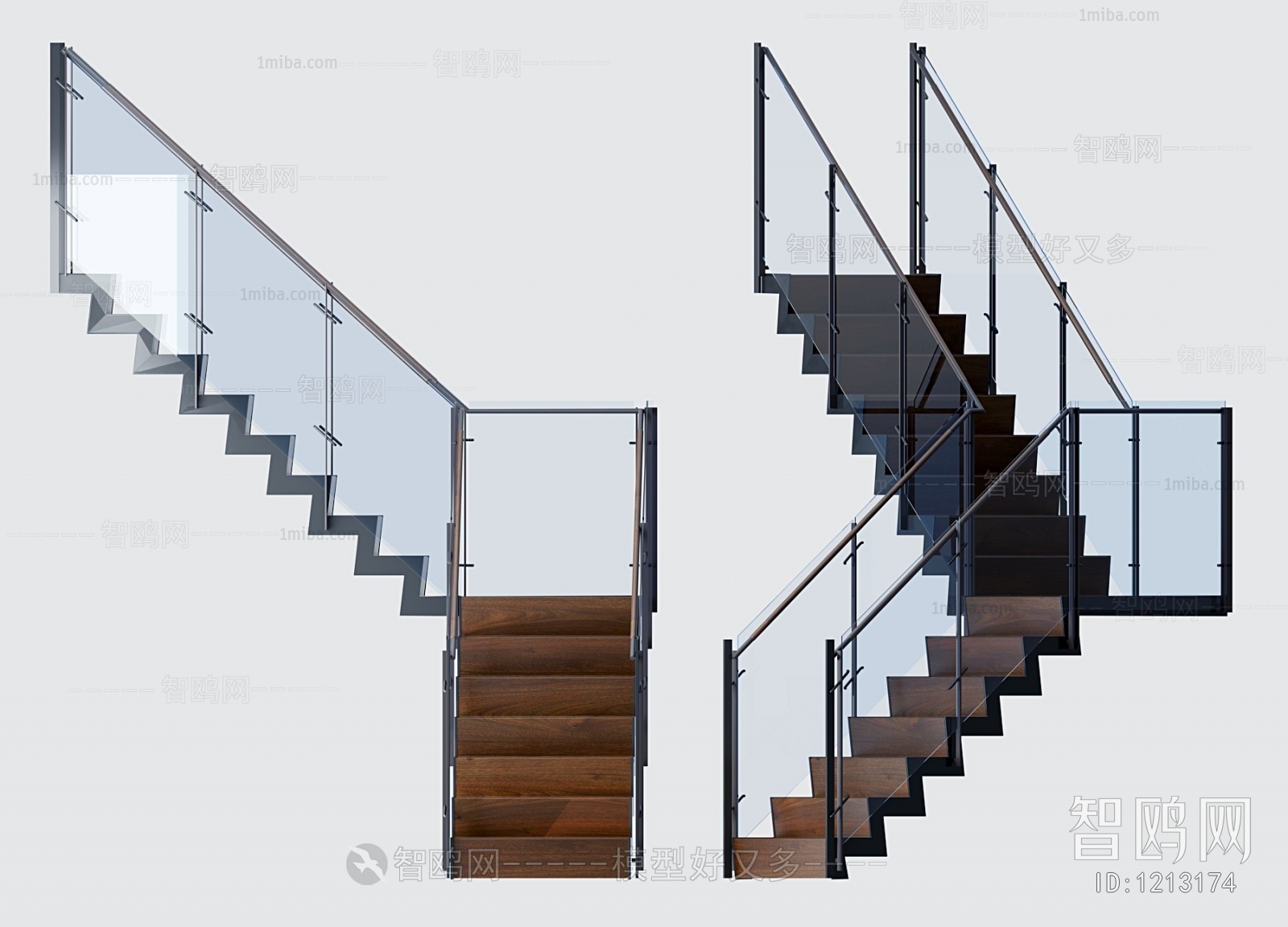 Modern Stair Balustrade/elevator