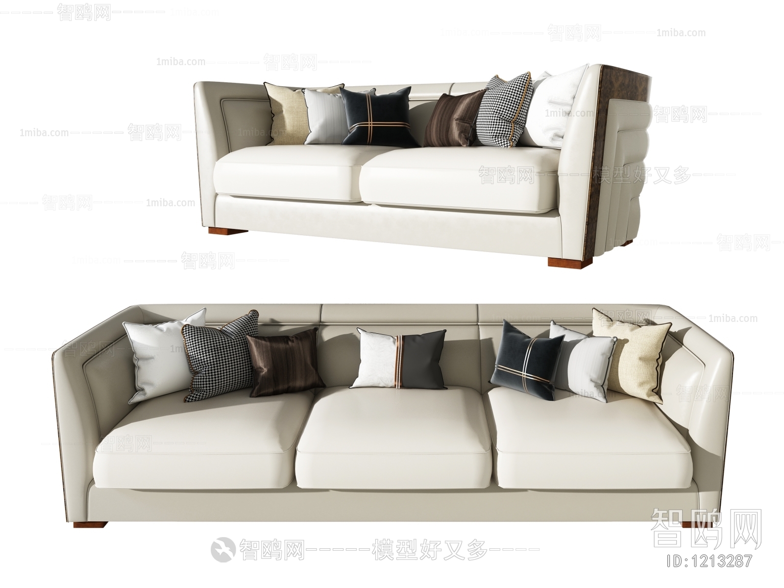 Modern Multi Person Sofa