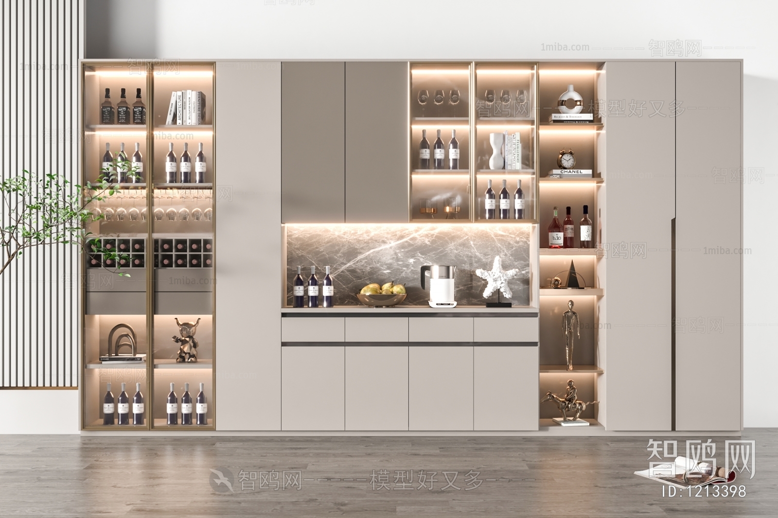 Modern Wine Cabinet