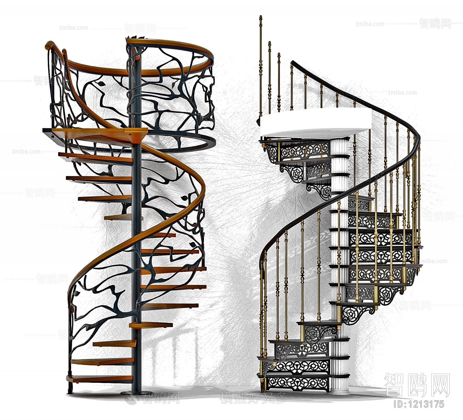 Modern Rotating Staircase