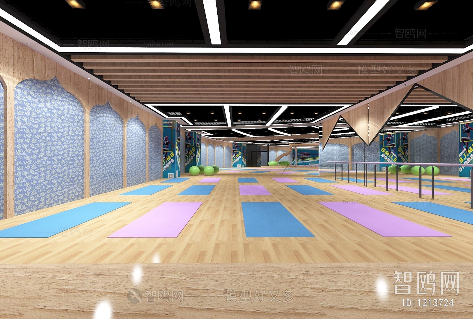 Modern Yoga Room