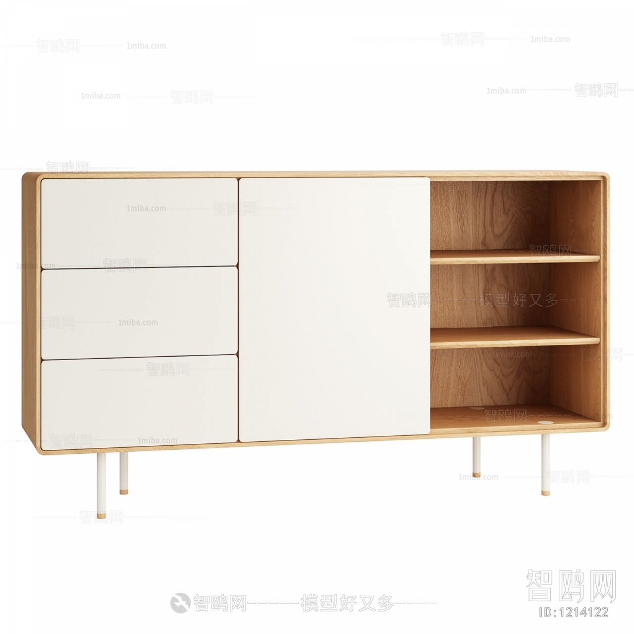 Nordic Style TV Cabinet