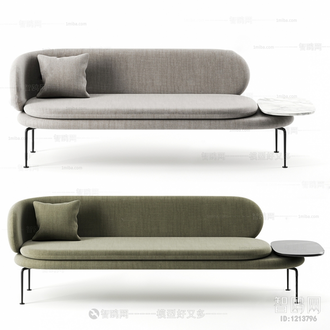 Modern Multi Person Sofa