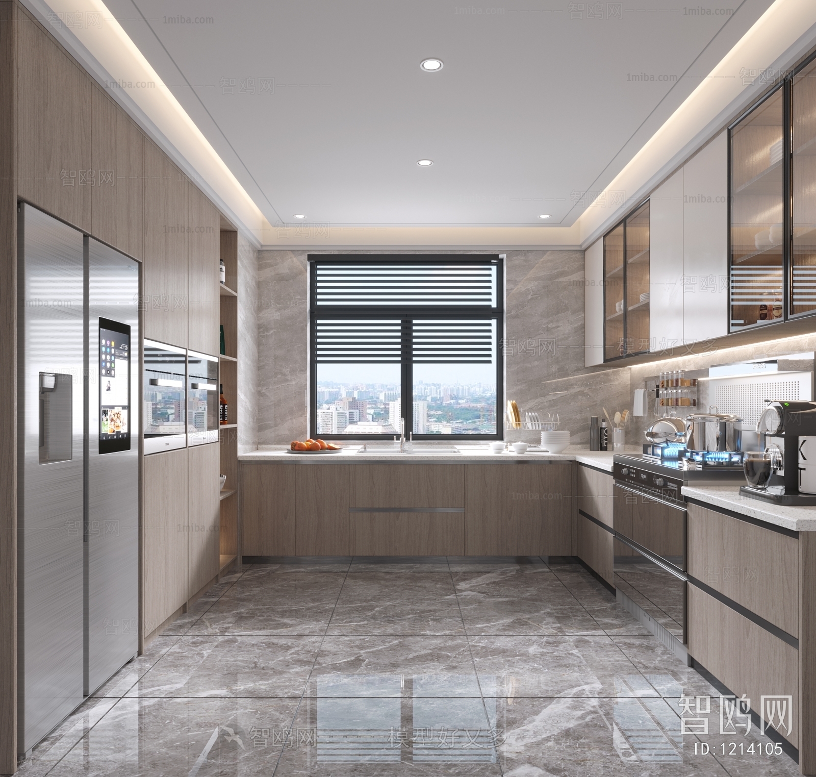 Modern The Kitchen