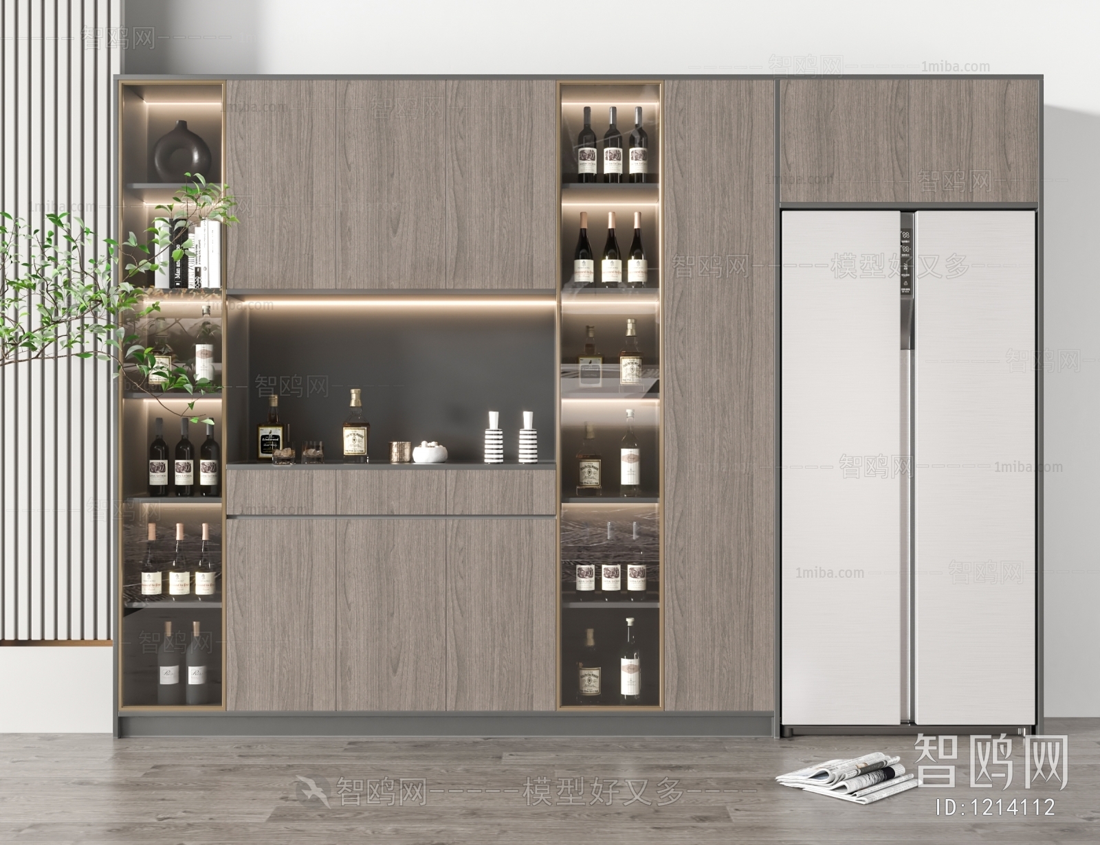 Modern Wine Cabinet