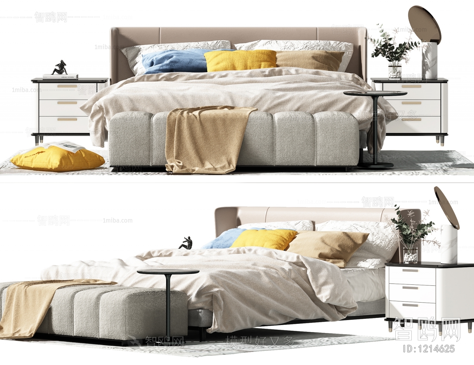 Modern Double Bed