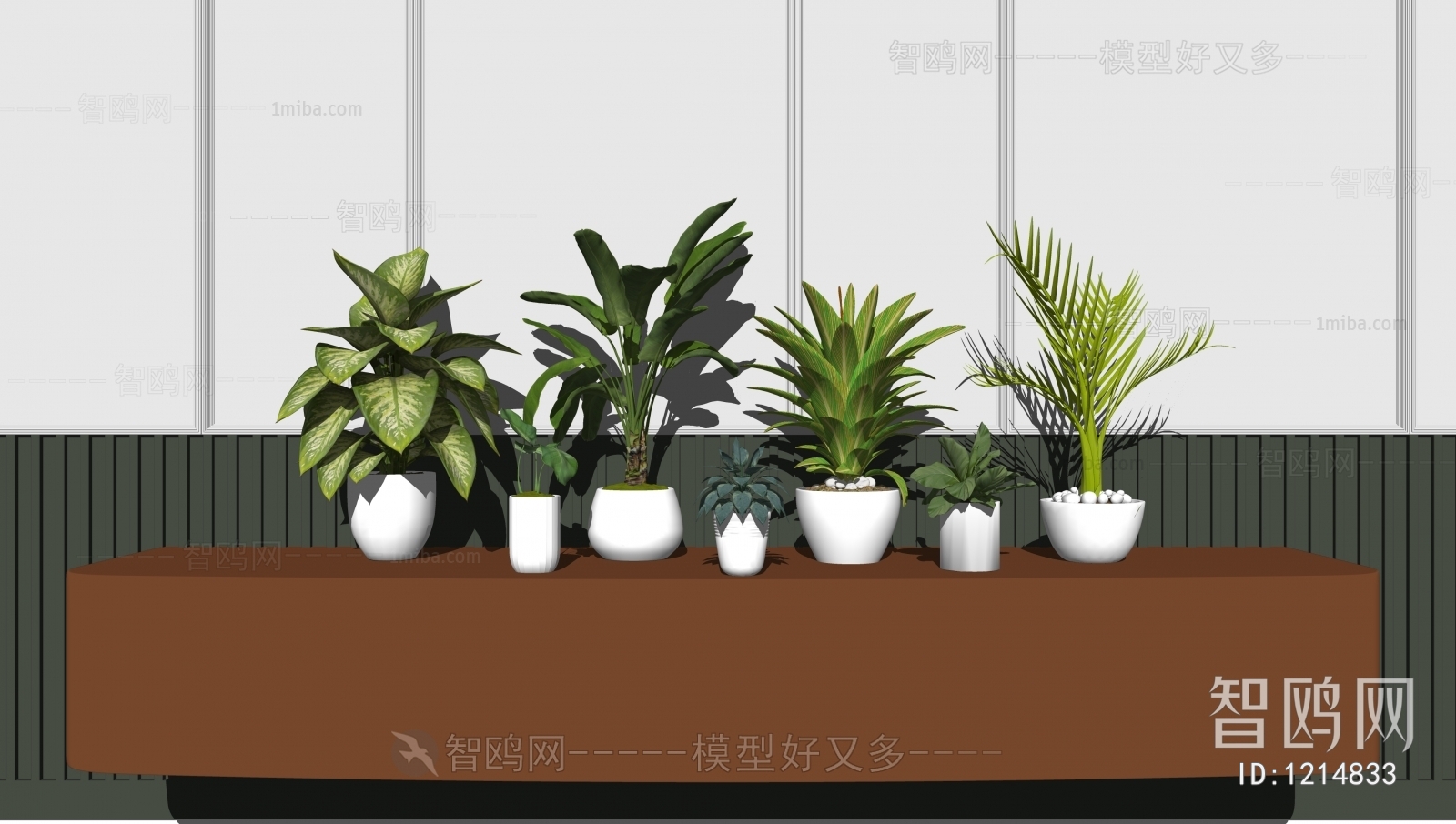 现代绿植盆栽