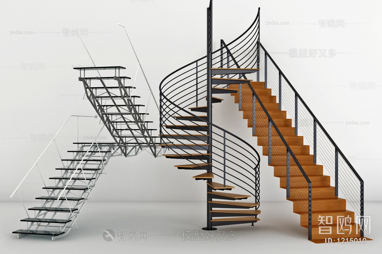 Industrial Style Stair Balustrade/elevator