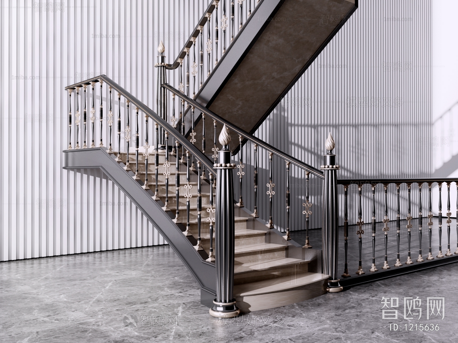 Modern Stair Balustrade/elevator