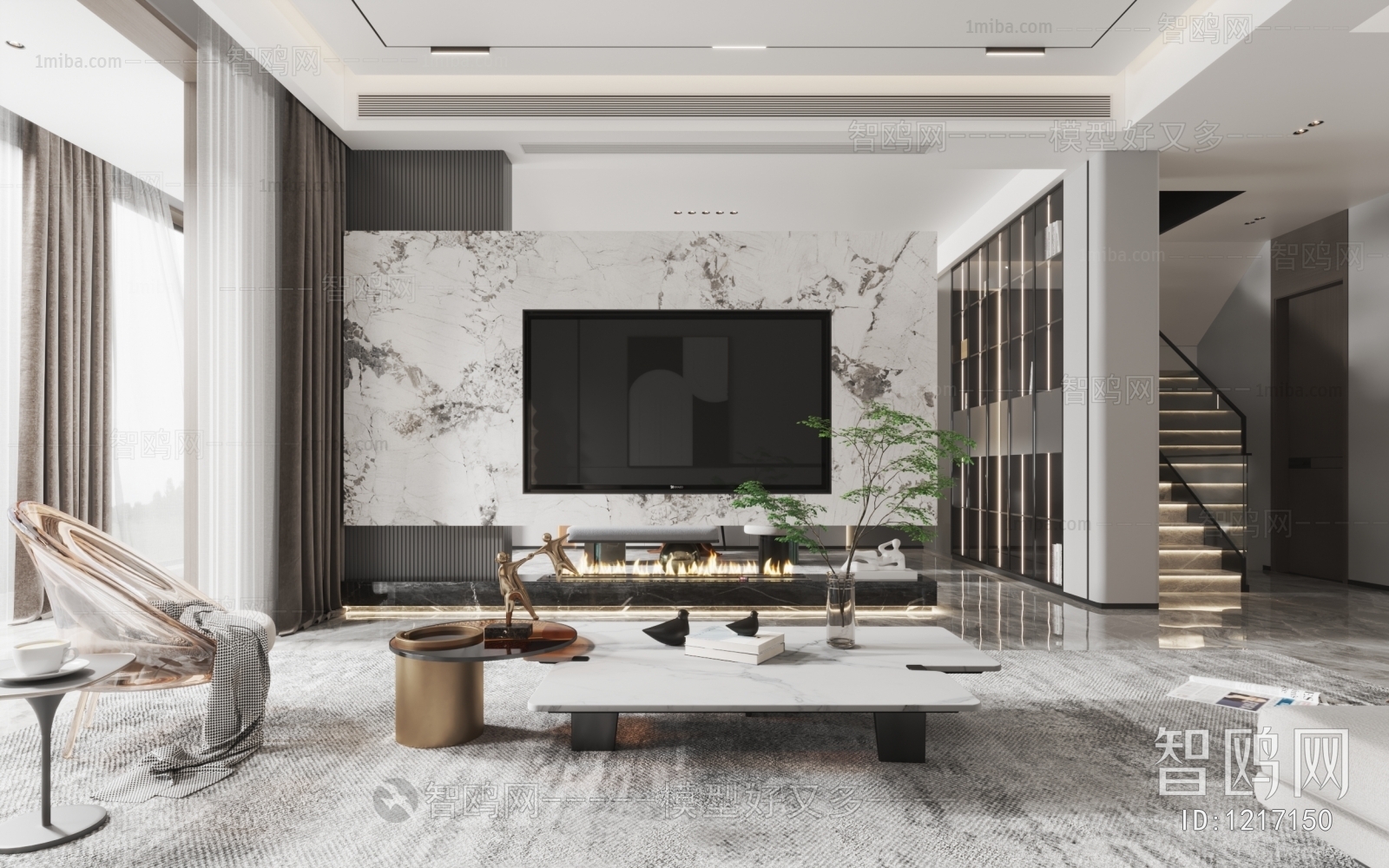 Modern A Living Room