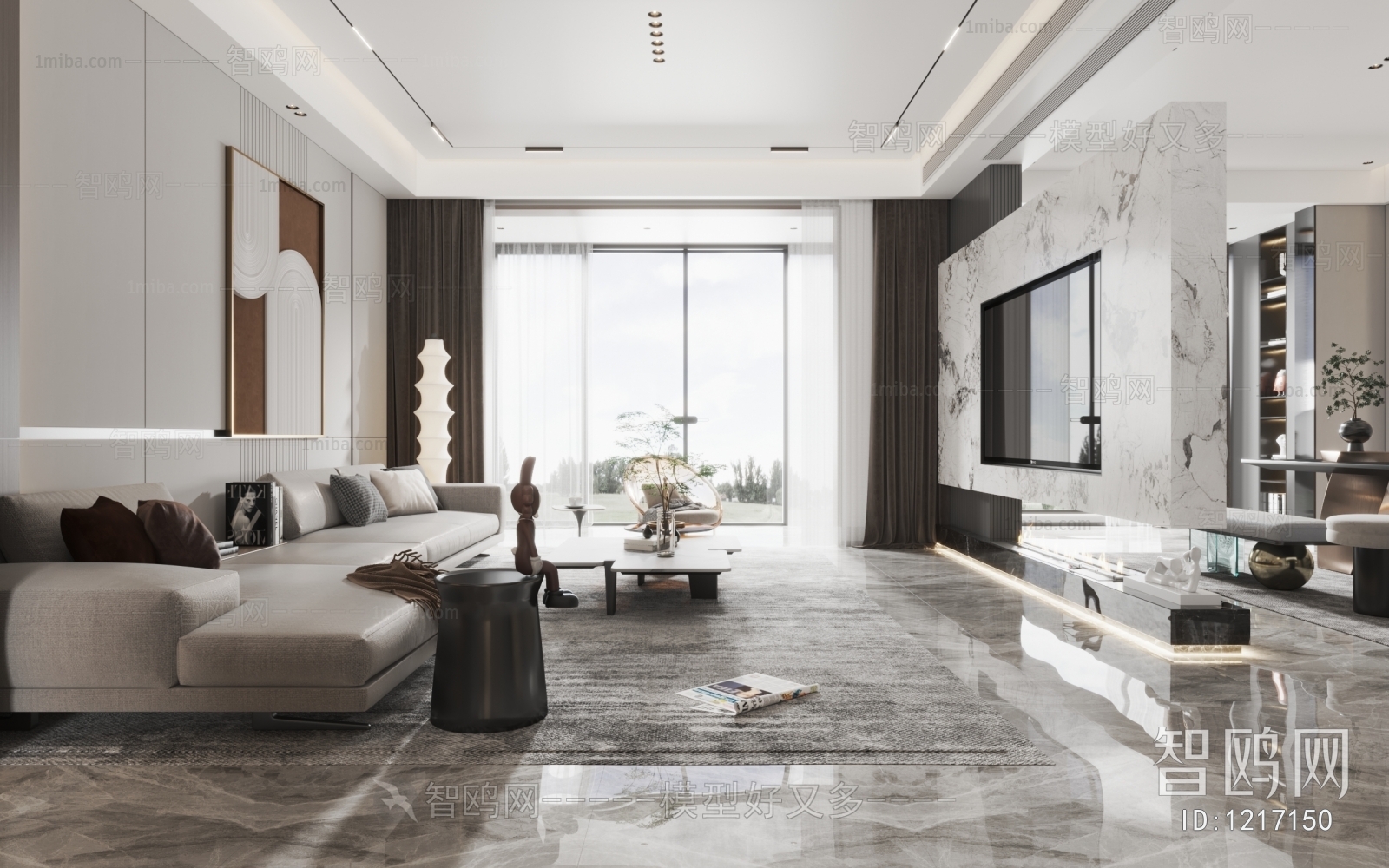 Modern A Living Room