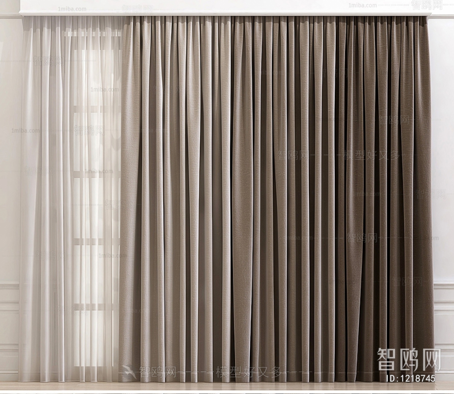 Modern The Curtain