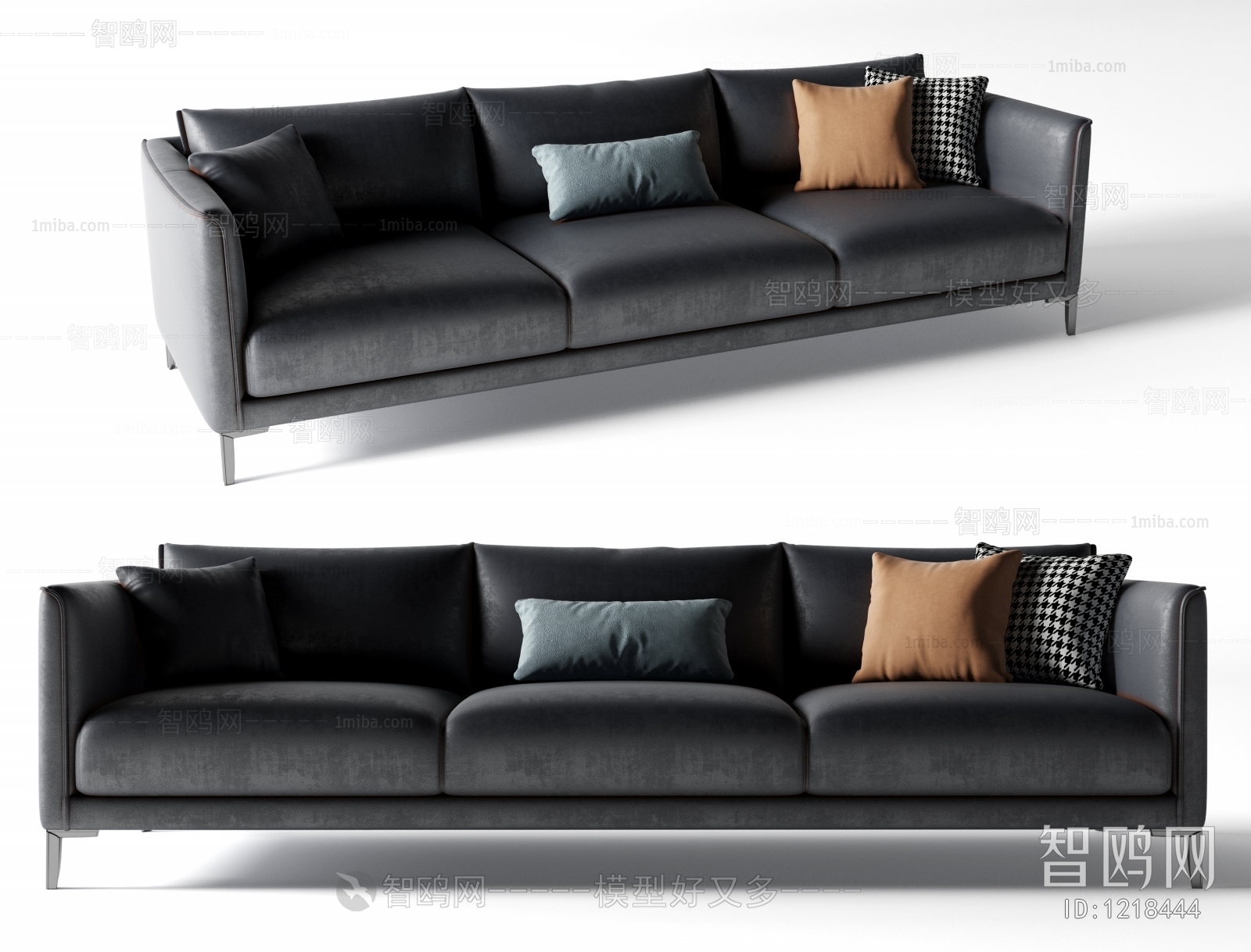 Modern Three-seat Sofa