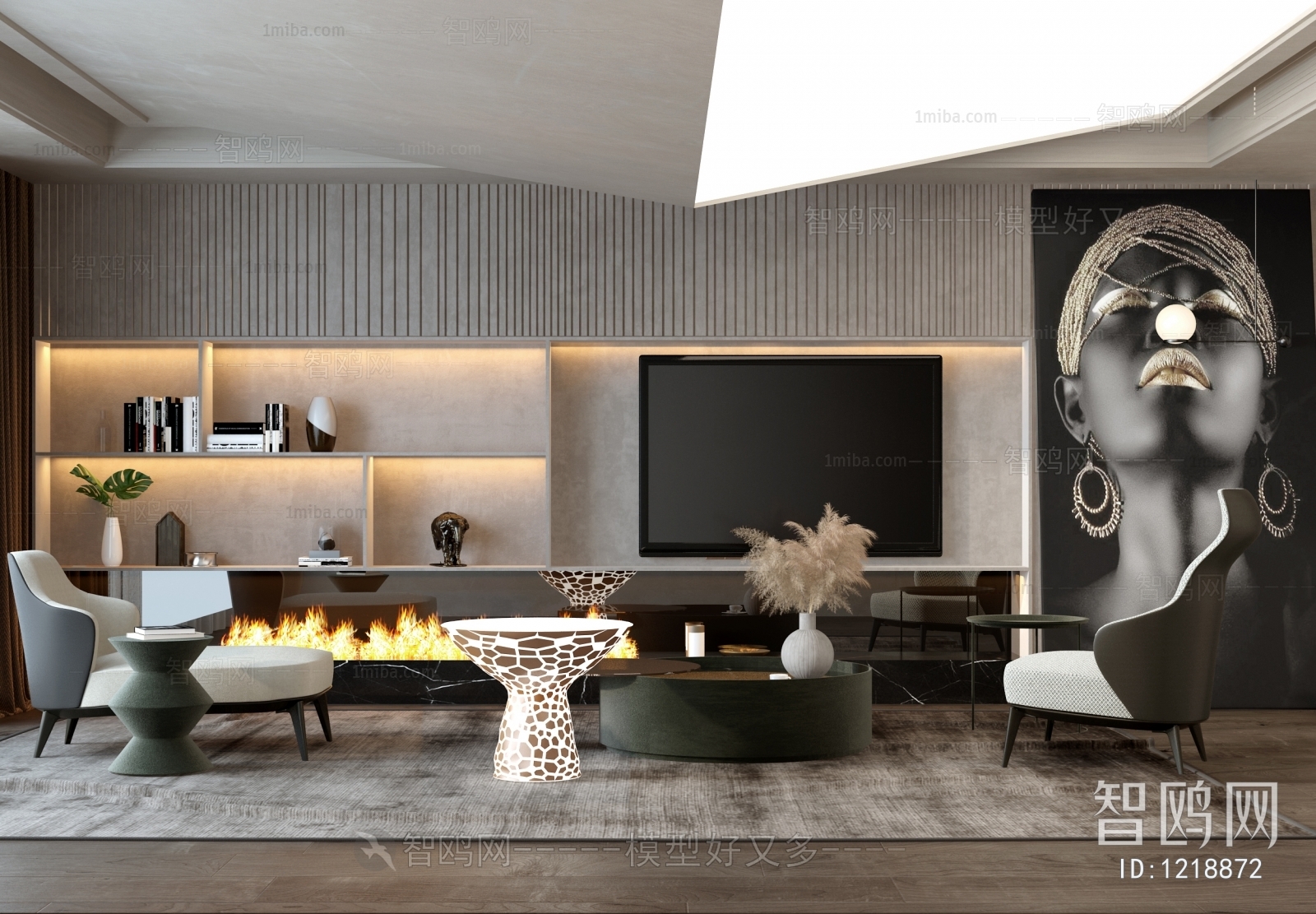 Modern A Living Room