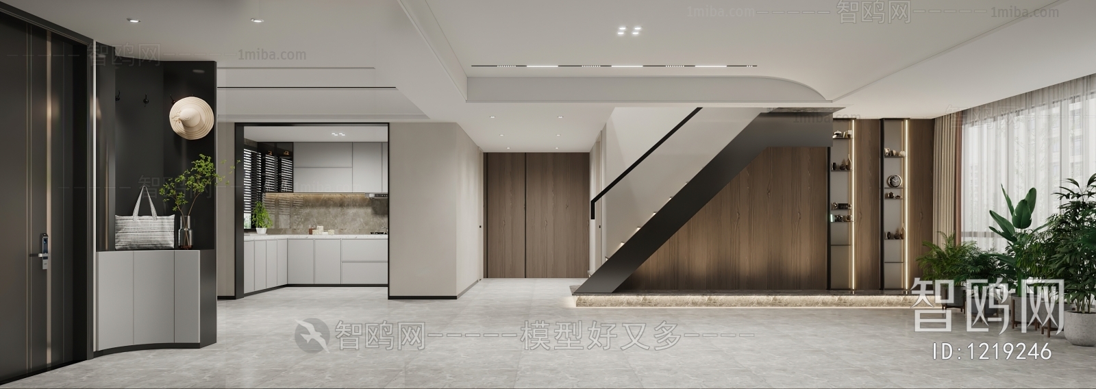 Modern Hallway