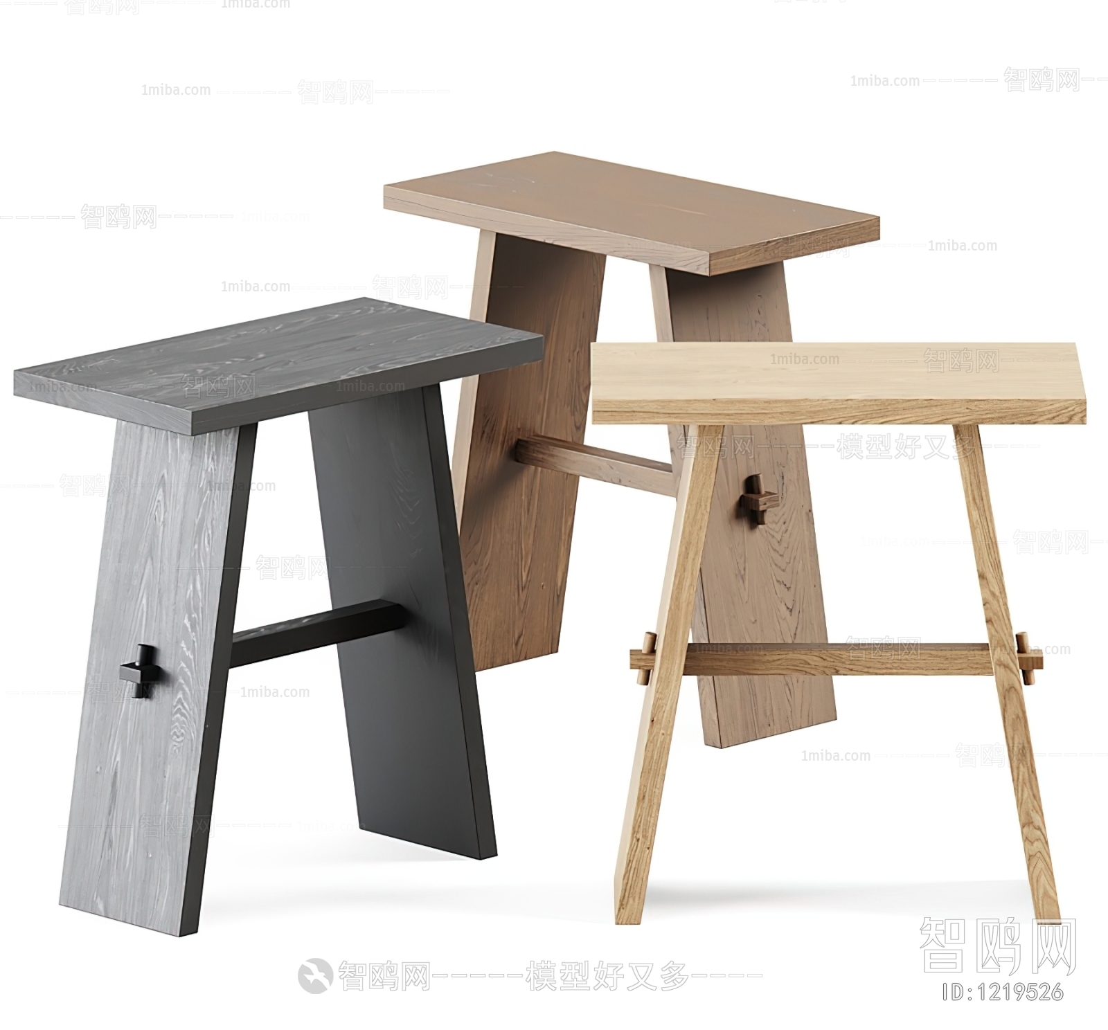 现代实木凳子