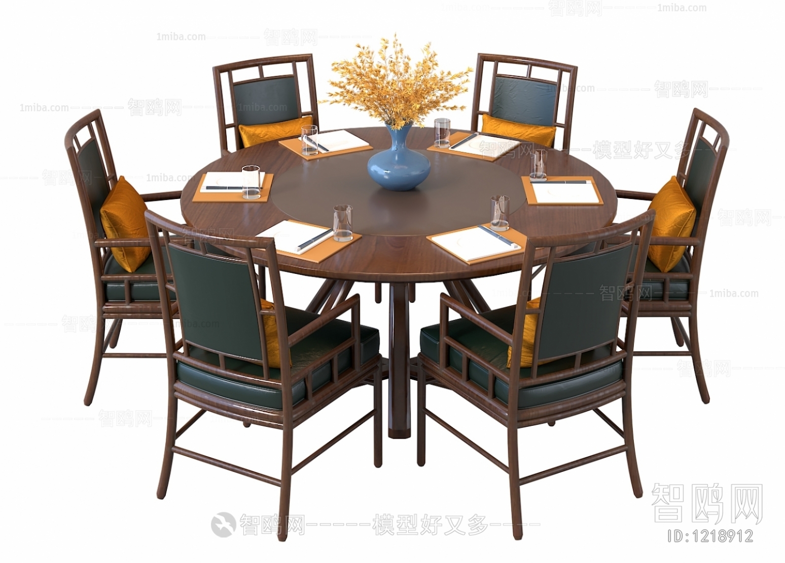 New Chinese Style Dining Table And Chairs