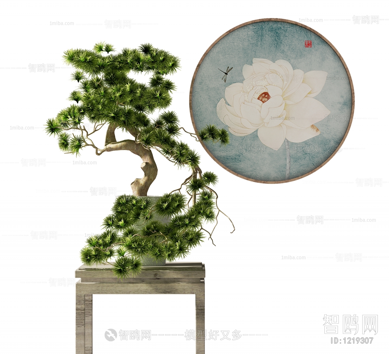 New Chinese Style Bonsai