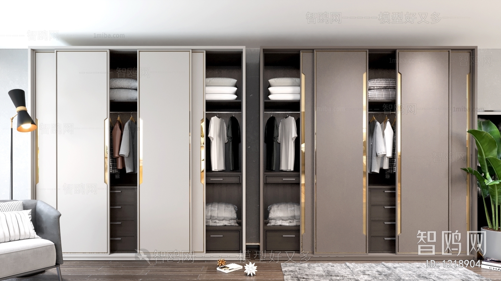 Modern The Wardrobe