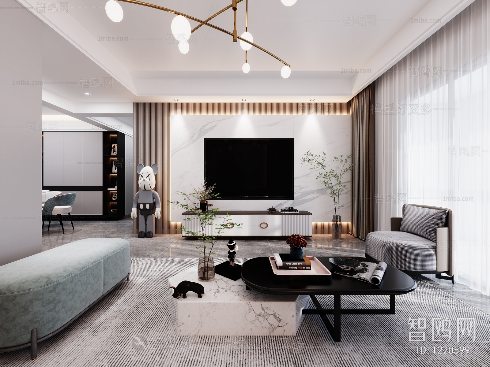 Modern A Living Room