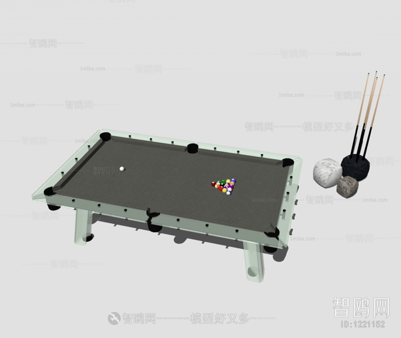 Modern Pool Table