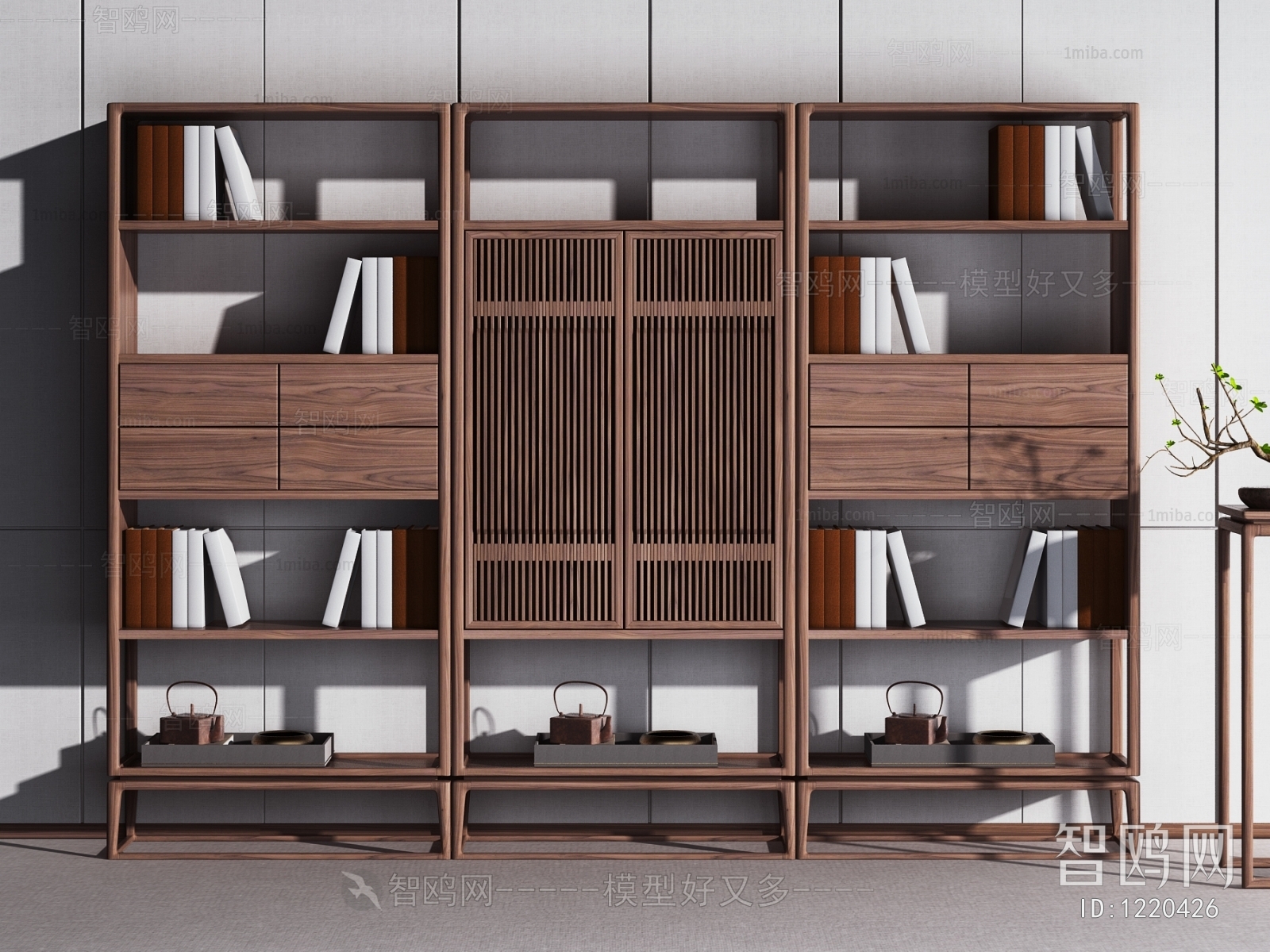 New Chinese Style Bookcase