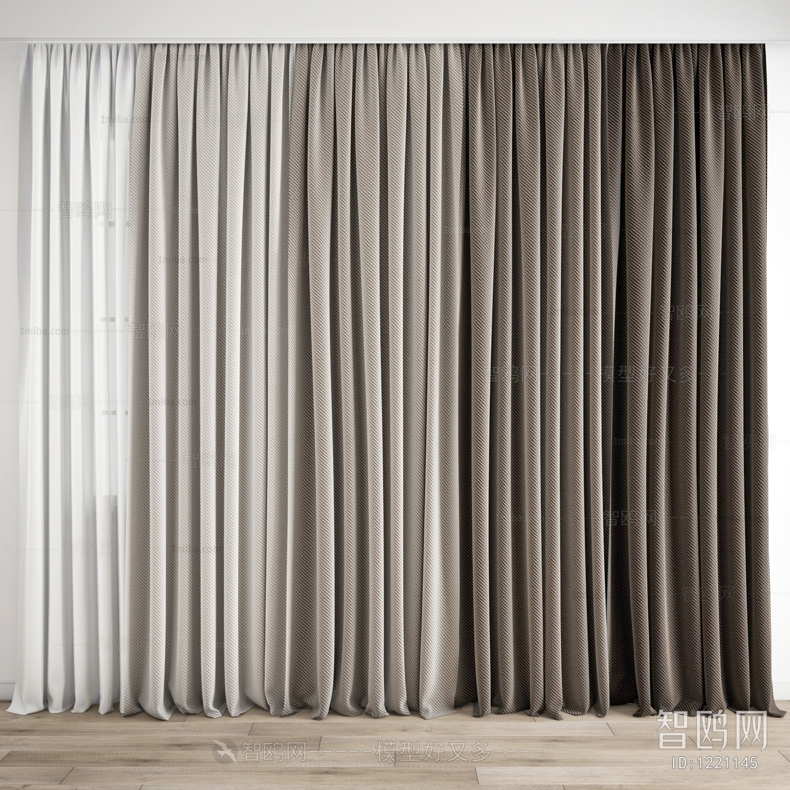 Modern The Curtain