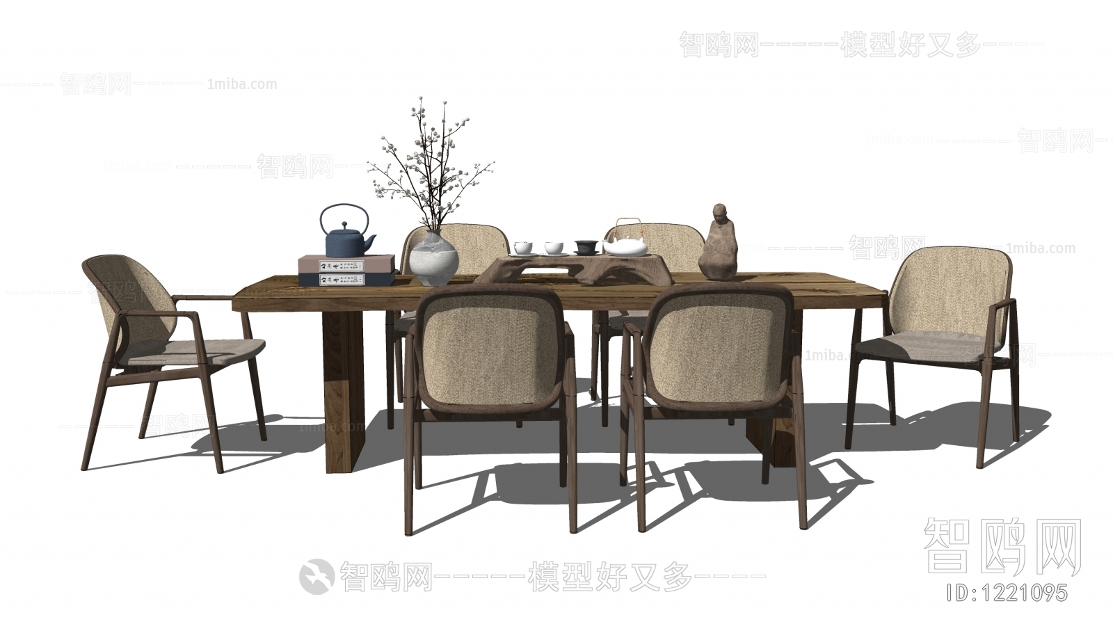 New Chinese Style Dining Table And Chairs