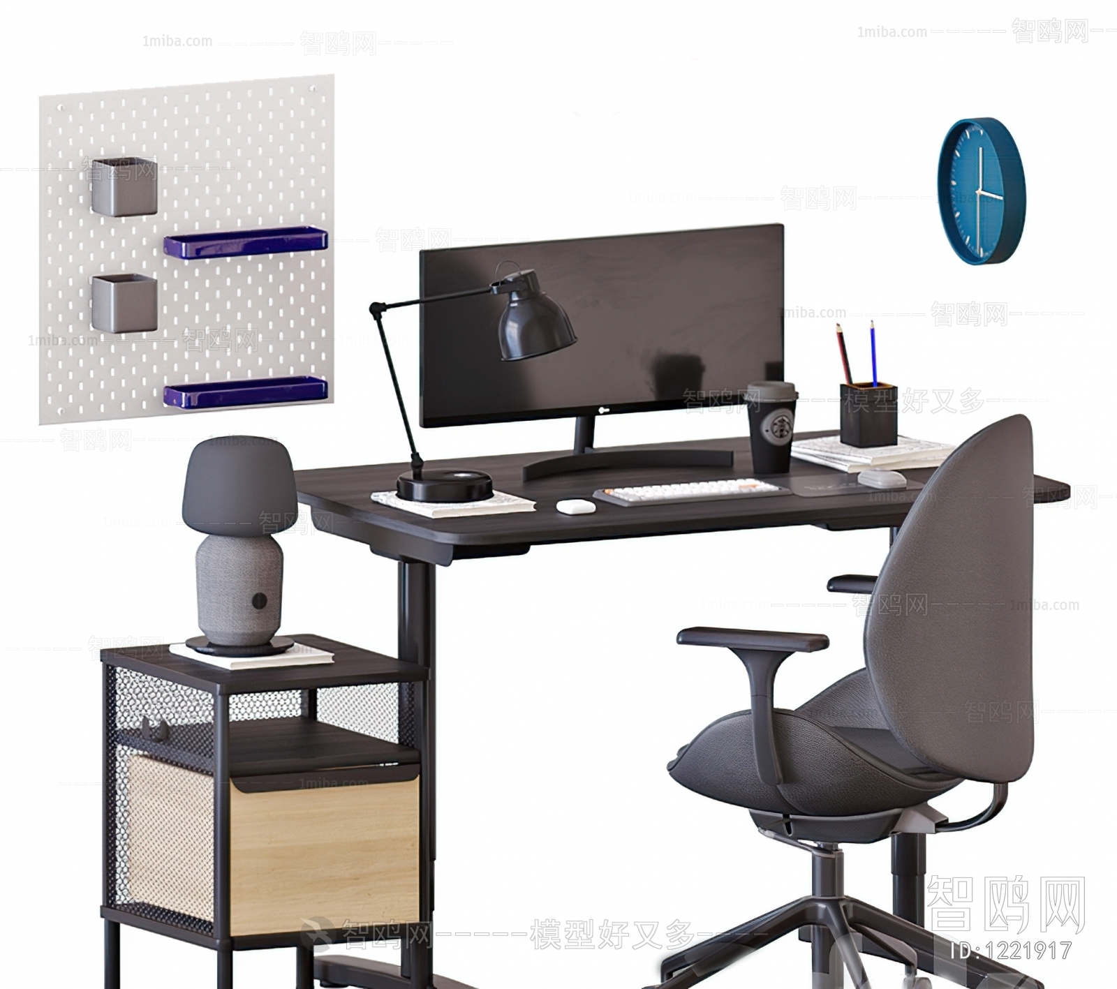 Modern Computer Desk And Chair