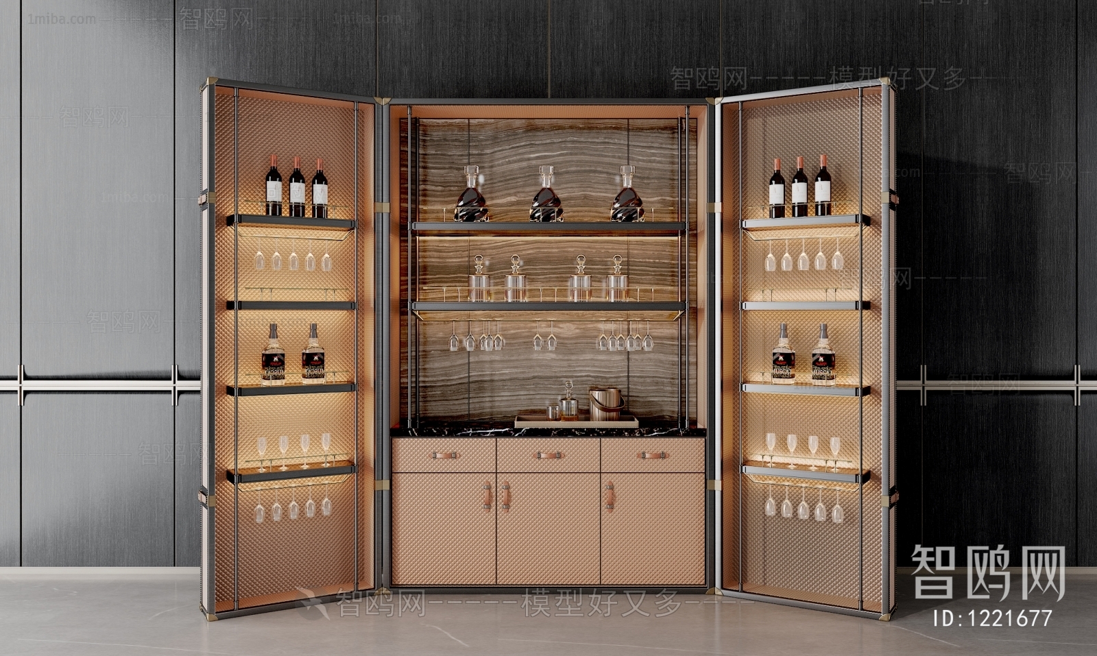 Modern Wine Cabinet