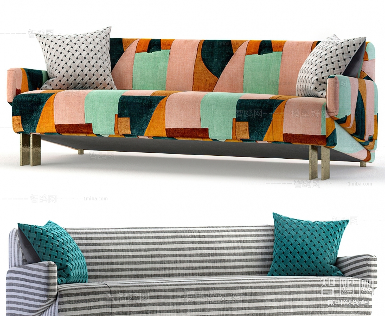 Nordic Style A Sofa For Two