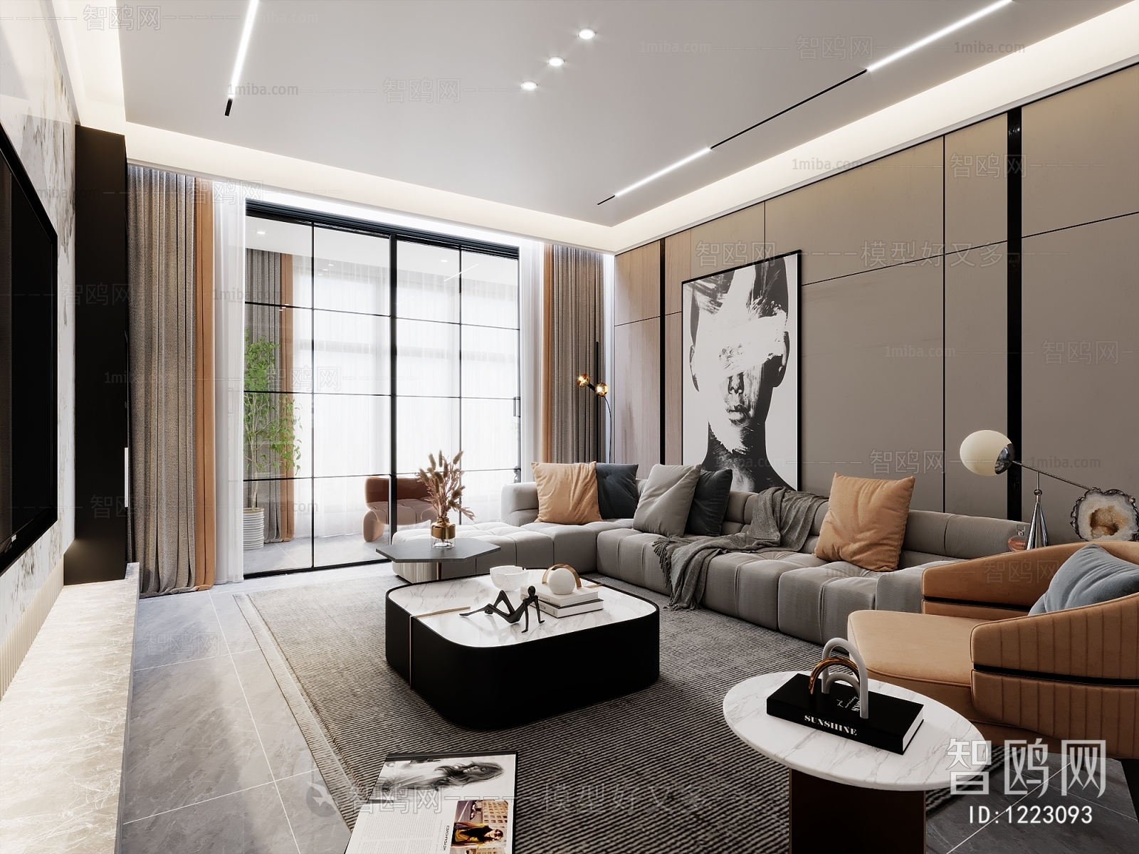 Modern A Living Room