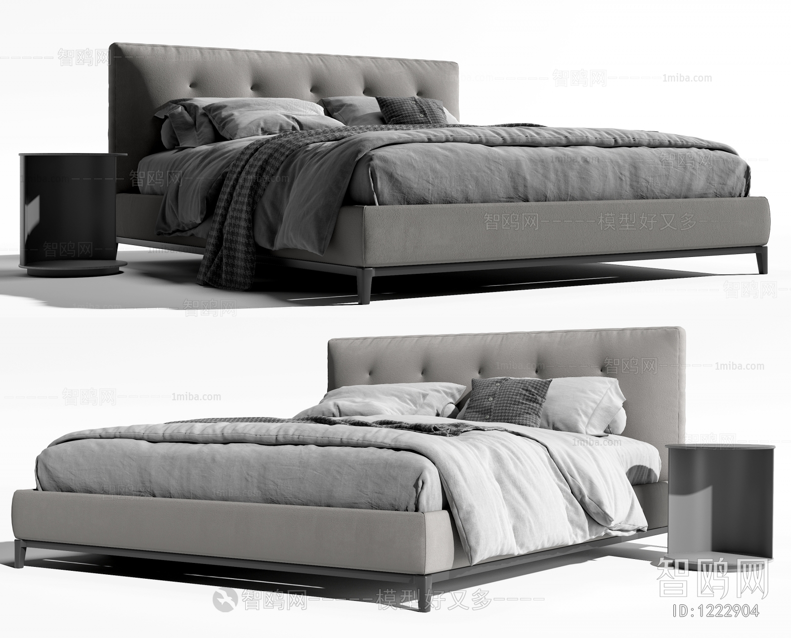 Modern Double Bed