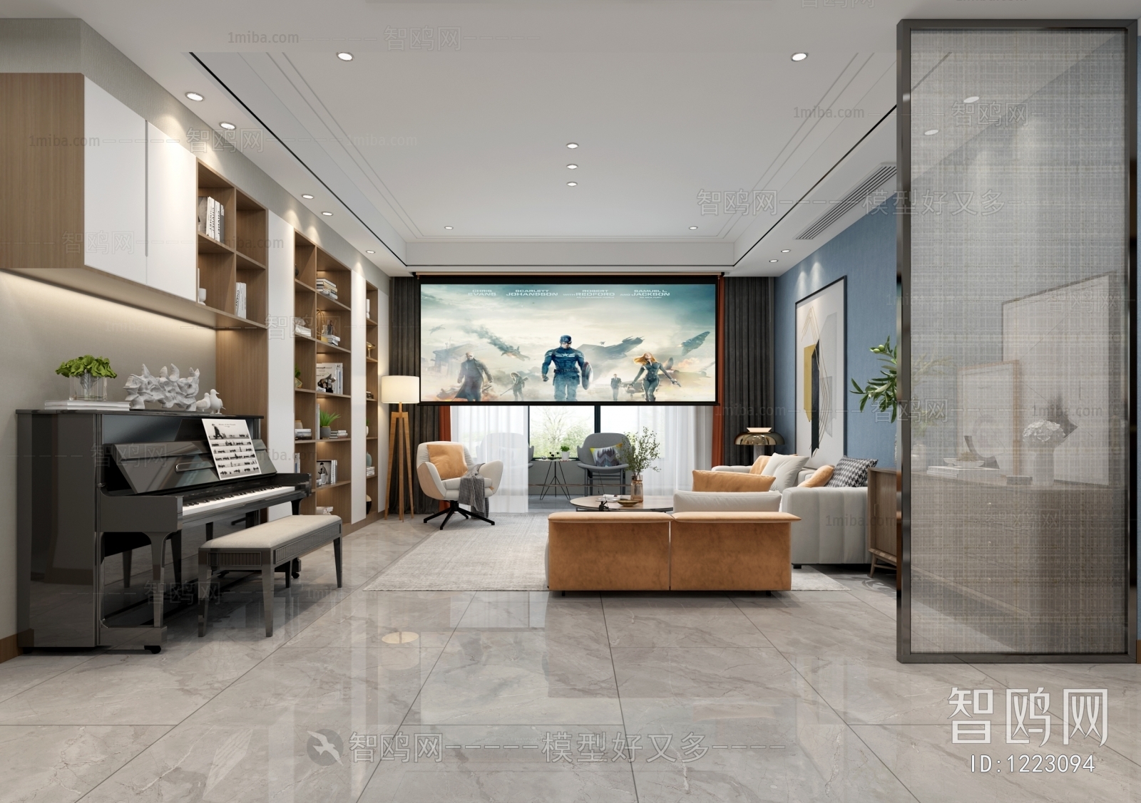 Modern A Living Room
