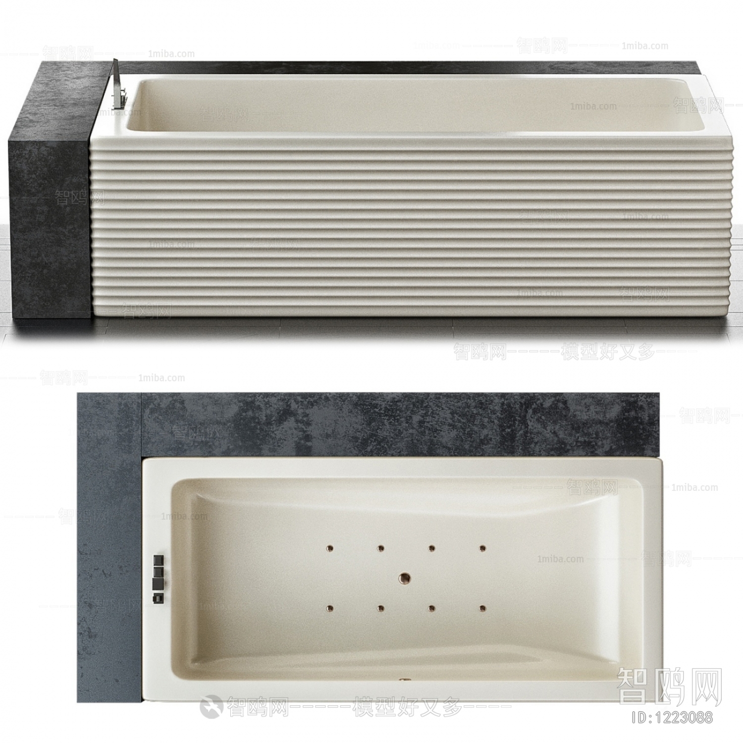 Modern Bathtub