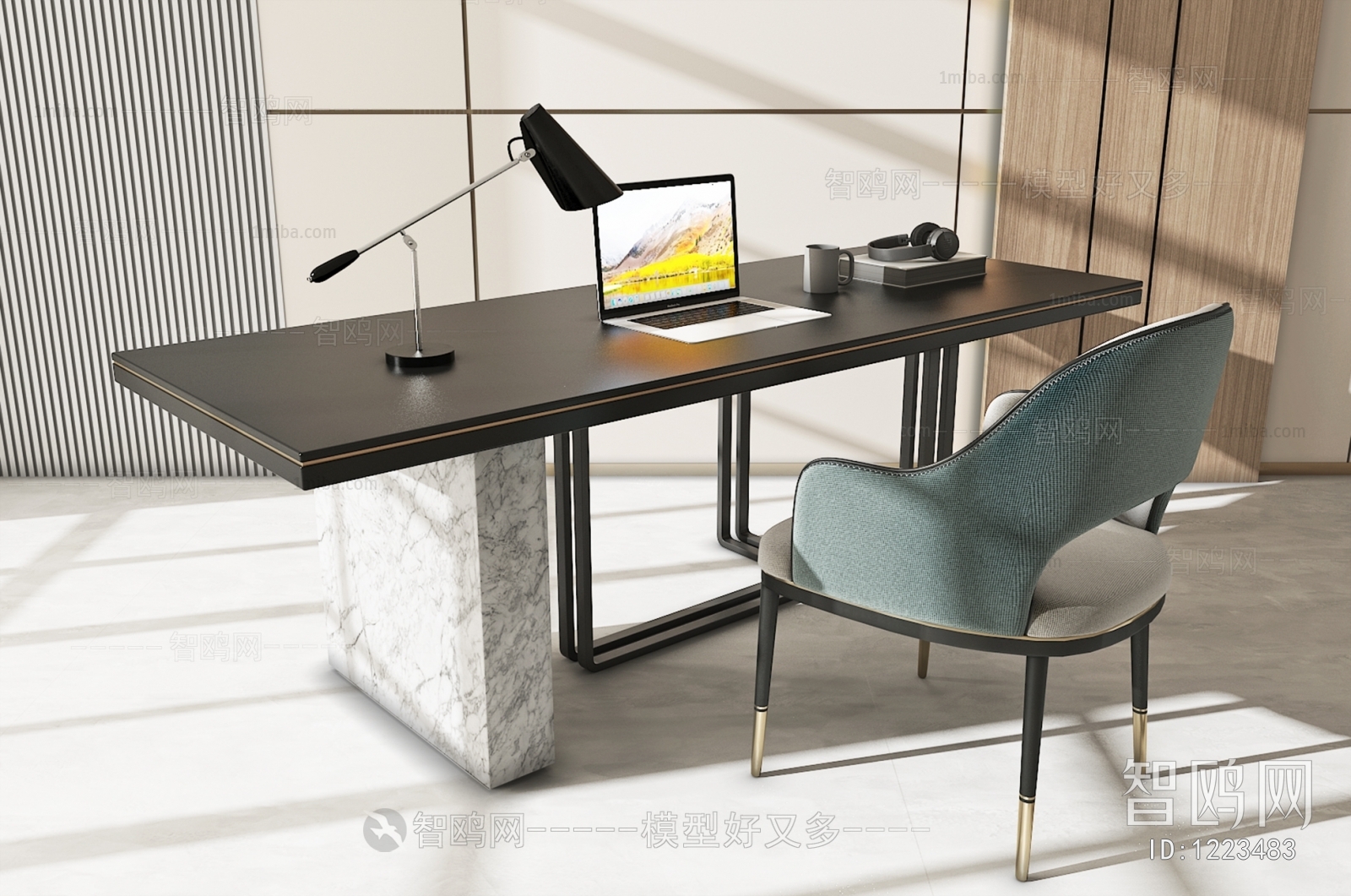 Modern Computer Desk And Chair