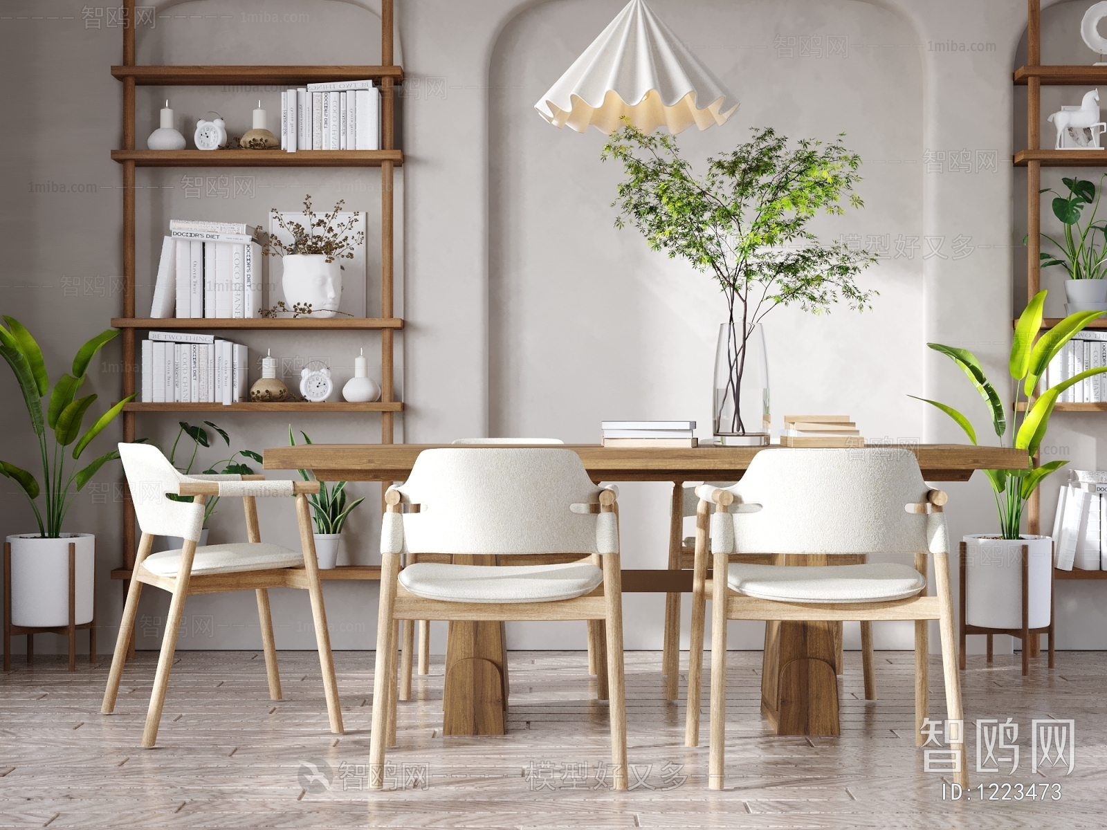 Nordic Style Dining Table And Chairs