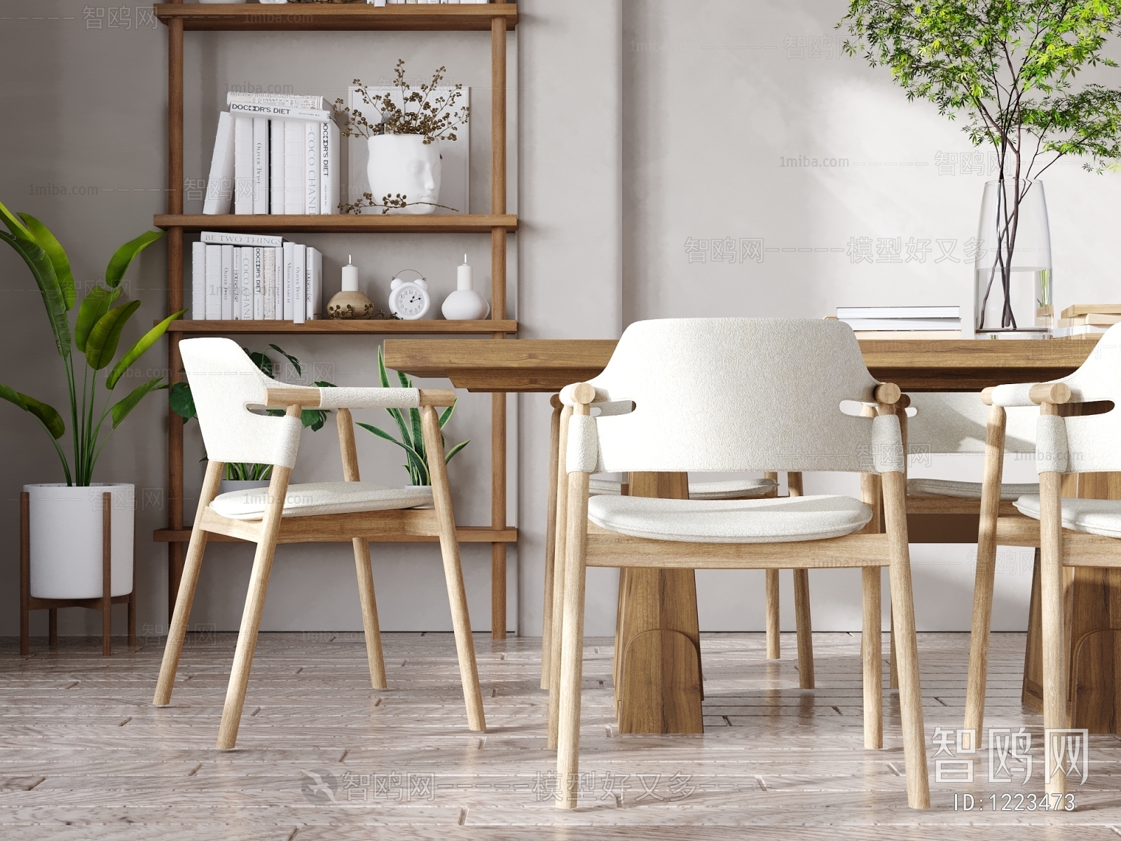 Nordic Style Dining Table And Chairs