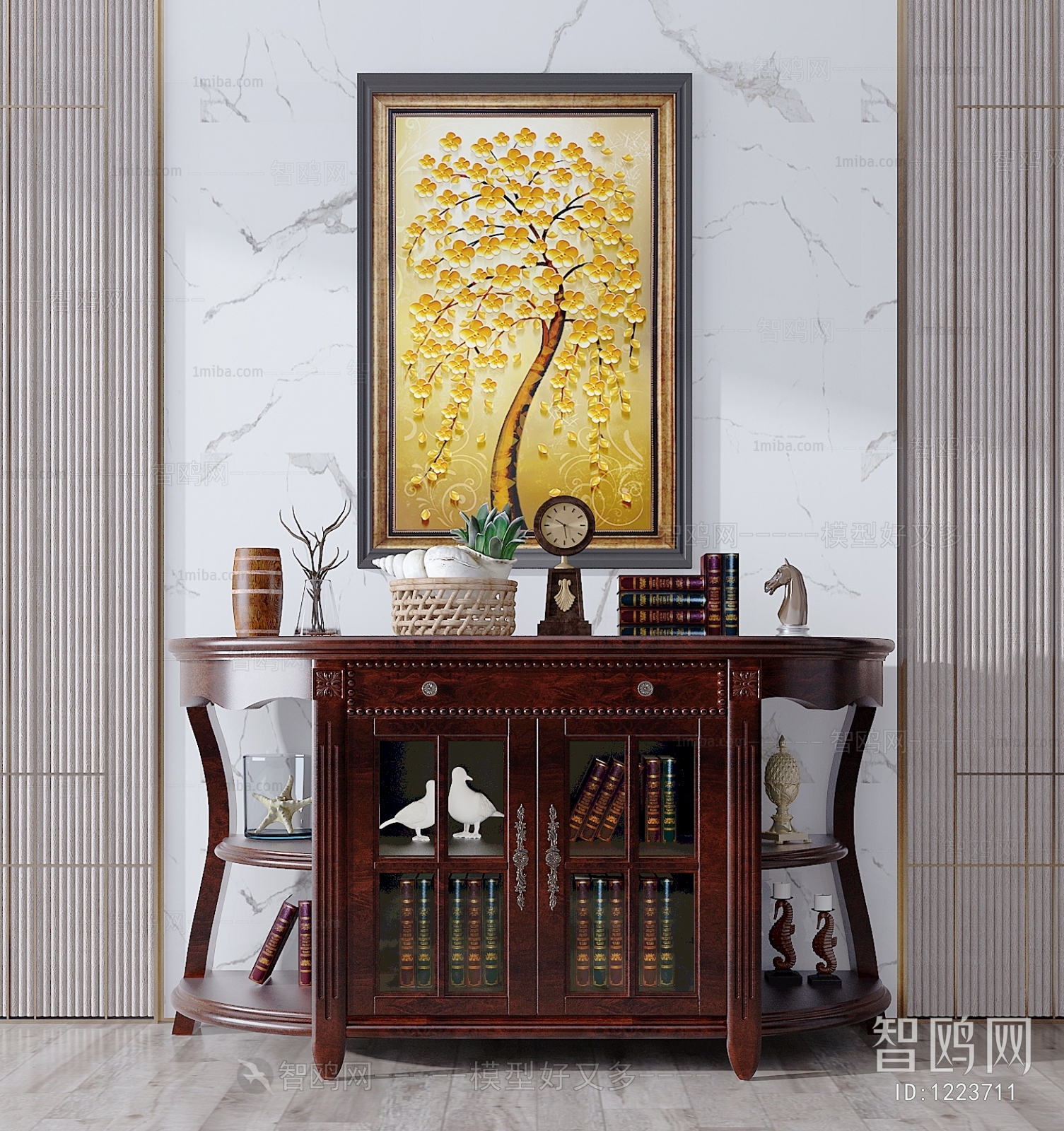 American Style Decorative Cabinet