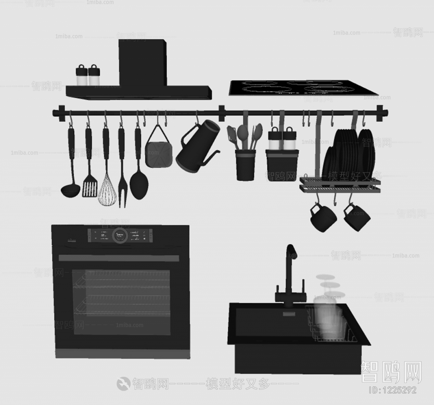 Modern Electric Kitchen Appliances