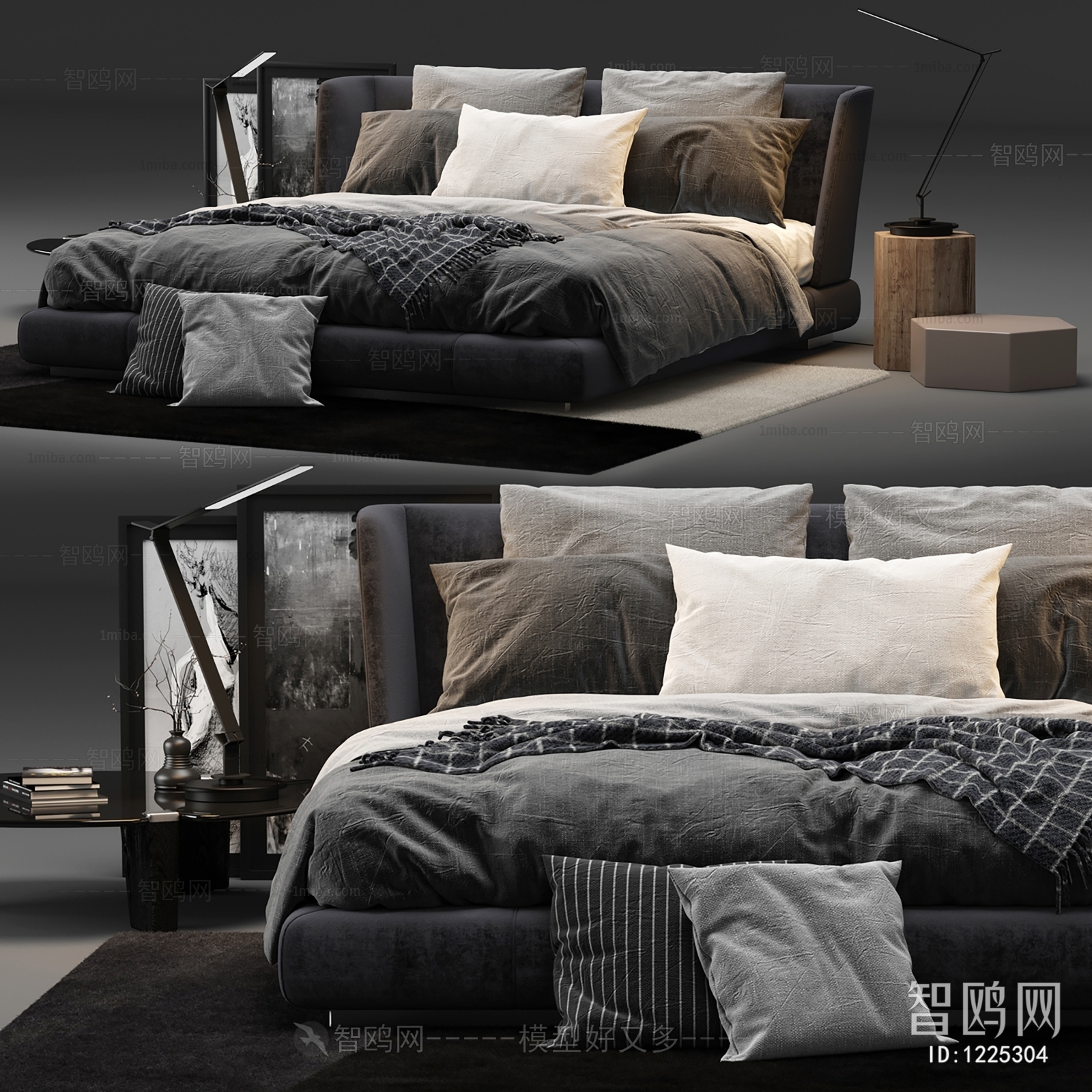 Modern Double Bed