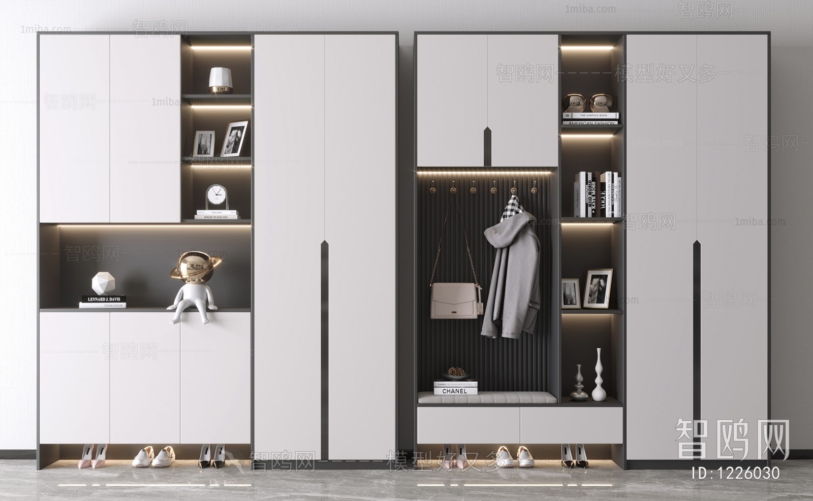 Modern Shoe Cabinet