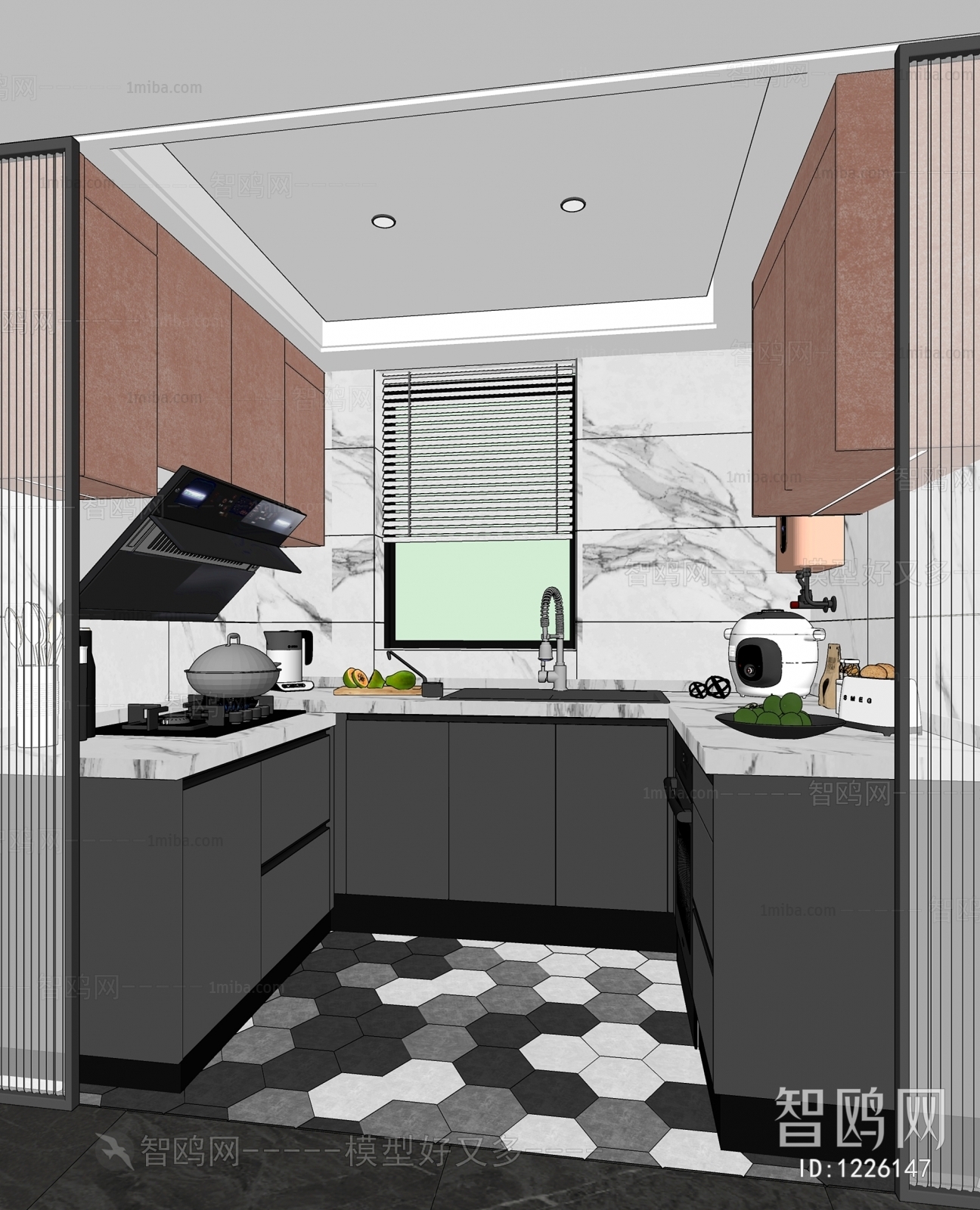 Modern The Kitchen