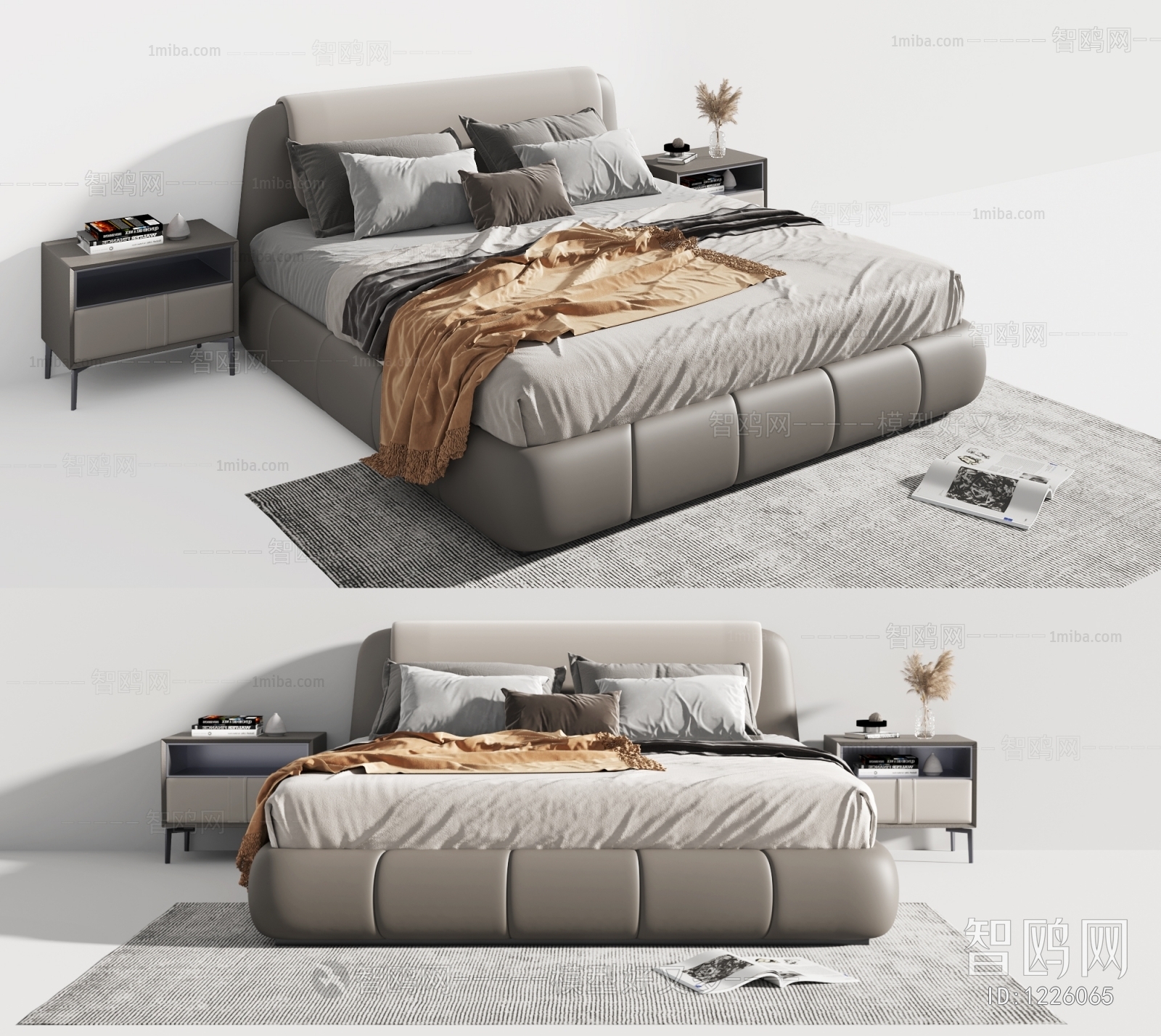 Modern Double Bed