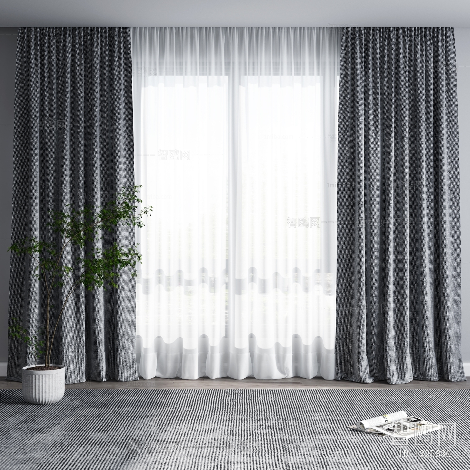 Modern The Curtain